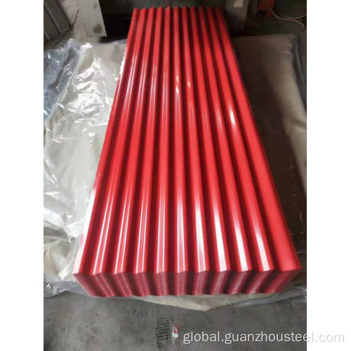 Galvanized Roof Sheet Corrugated 0.14-0.4mm galvanized roofing sheet Factory
